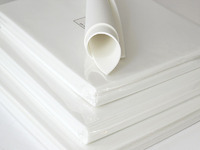 Пена для объемной вышивки Eva foam белая, 3 мм, 30 х 40 см (упаковка 10 шт.)